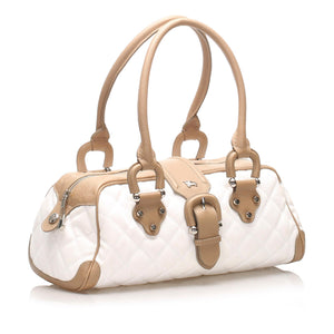 Burberry Quilted Manor Nylon Shoulder Bag (SHG-11816)