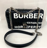 BURBERRY SMALL HORSEFERRY PRINT QUILTED LOLA SHOULDER BAG