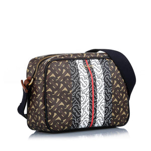 Burberry Small Monogram Stripe Crossbody Bag (SHG-17973)