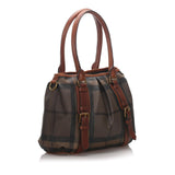 Burberry Smoke Check Northfield Tote  (SHG-12195)