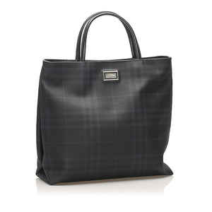 Burberry Smoke Check PVC Handbag (SHG-11116)