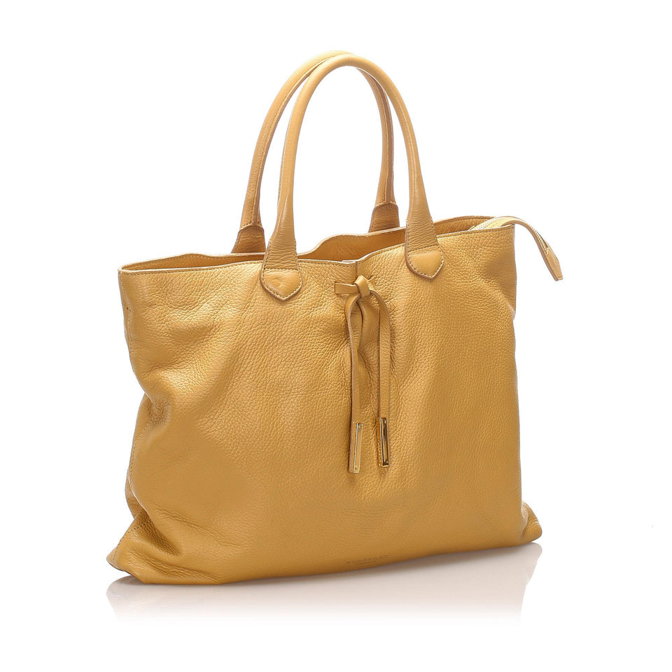 Burberry Studley Leather Satchel (SHG-12308)