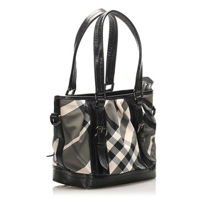 Burberry Supernova Check Canvas Shoulder Bag (SHG-11702)