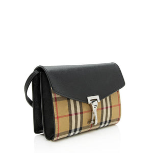Burberry Vintage Check Macken Baby Crossbody Bag (SHF-12887)