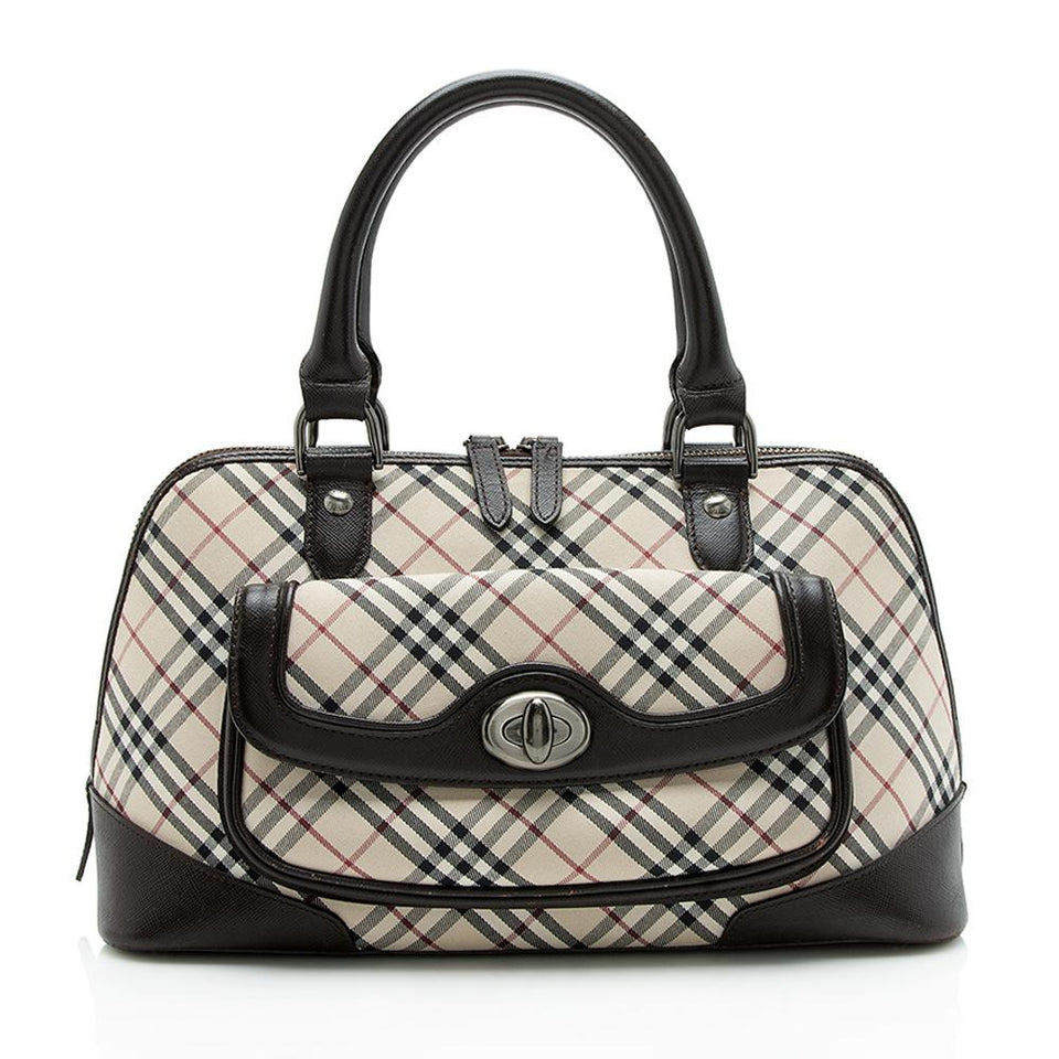 Burberry Vintage Nova Check Pocket Shoulder Bag (SHF-11692)