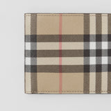 BURBERRY VINTAGE CHECK BIFOLD WALLET