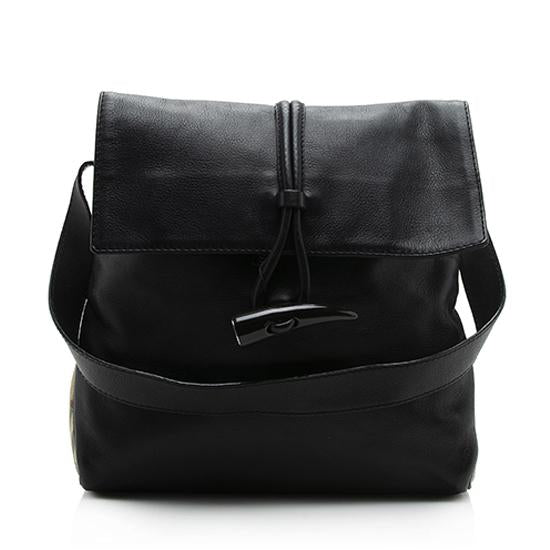 Burberry Leather Shoulder Bag - FINAL SALE (SHF-11490)