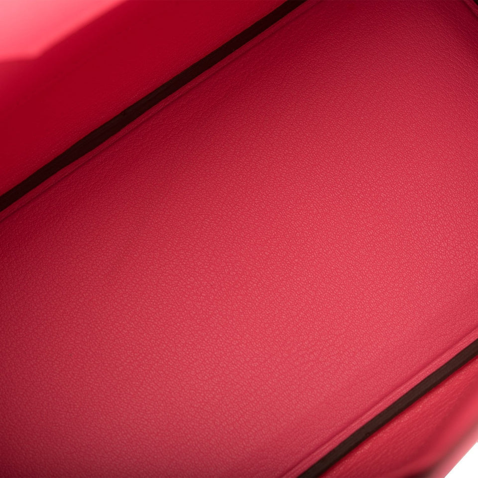 Hermes Birkin 30 Rose Azalee Epsom Palladium Hardware