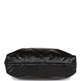 Chanel Small 22 Bag Black Lambskin Antique Gold Hardware