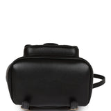 Chanel Small Duma Backpack Black Lambskin Light Gold Hardware