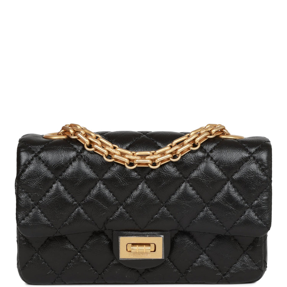 Chanel Success Story Black Lambskin Trunk Set of 4 Mini Bags