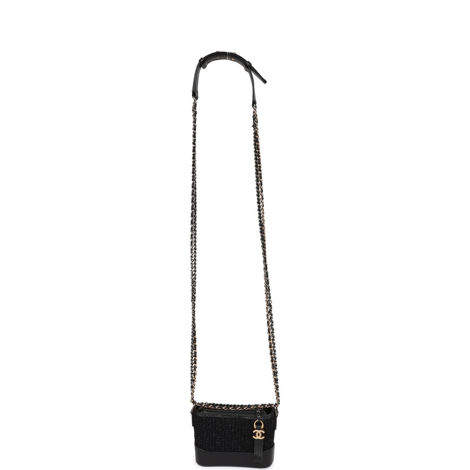Chanel Success Story Black Lambskin Trunk Set of 4 Mini Bags