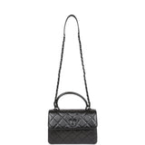 Chanel Large Trendy CC Bag SO Black Lambskin Black Hardware