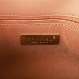 Chanel Medium 19 Flap Bag Caramel Calfskin Mixed Hardware