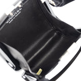 Chanel Minaudière Jewel Clutch Black Resin Silver Hardware