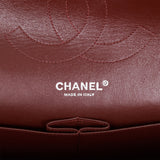 Chanel Jumbo Classic Double Flap Bag Black Caviar Silver Hardware
