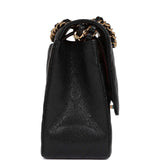 Chanel Jumbo Classic Double Flap Bag Black Caviar Gold Hardware
