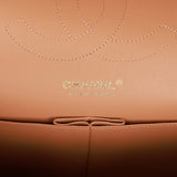 Chanel Jumbo Classic Double Flap Bag Dark Beige Caviar Gold Hardware