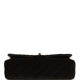 Chanel Medium Classic Double Flap Bag Black Velvet Ruthenium Hardware