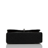 Chanel bag Small Classic Double Flap Black Caviar Silver Hardware