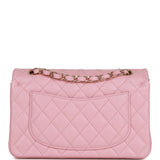 Chanel bag Small Classic Double Flap Bag Pink Caviar Light Gold Hardware