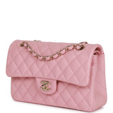 Chanel bag Small Classic Double Flap Bag Pink Caviar Light Gold Hardware