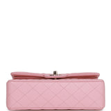 Chanel bag Small Classic Double Flap Bag Pink Caviar Light Gold Hardware