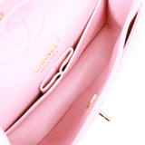 Chanel bag Small Classic Double Flap Bag Pink Caviar Light Gold Hardware