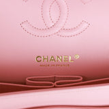 Chanel bag Small Classic Double Flap Bag Pink Caviar Light Gold Hardware