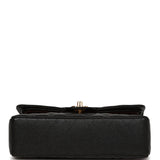 Chanel Small Classic Double Flap Bag Black Caviar Gold Hardware