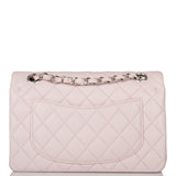 Chanel bag Small Classic Double Flap Bag Light Purple Lambskin Silver Hardware