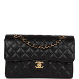 Chanel bag Small Classic Double Flap Black Caviar Gold Hardware