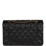 Chanel bag Small Classic Double Flap Black Caviar Gold Hardware