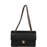 Chanel bag Small Classic Double Flap Black Caviar Gold Hardware