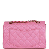 Chanel bag Small Classic Double Flap Bag Pink Caviar Light Gold Hardware