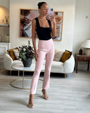 Prada Baby Pink Tailored Trouser Size IT 38 (UK 6)
