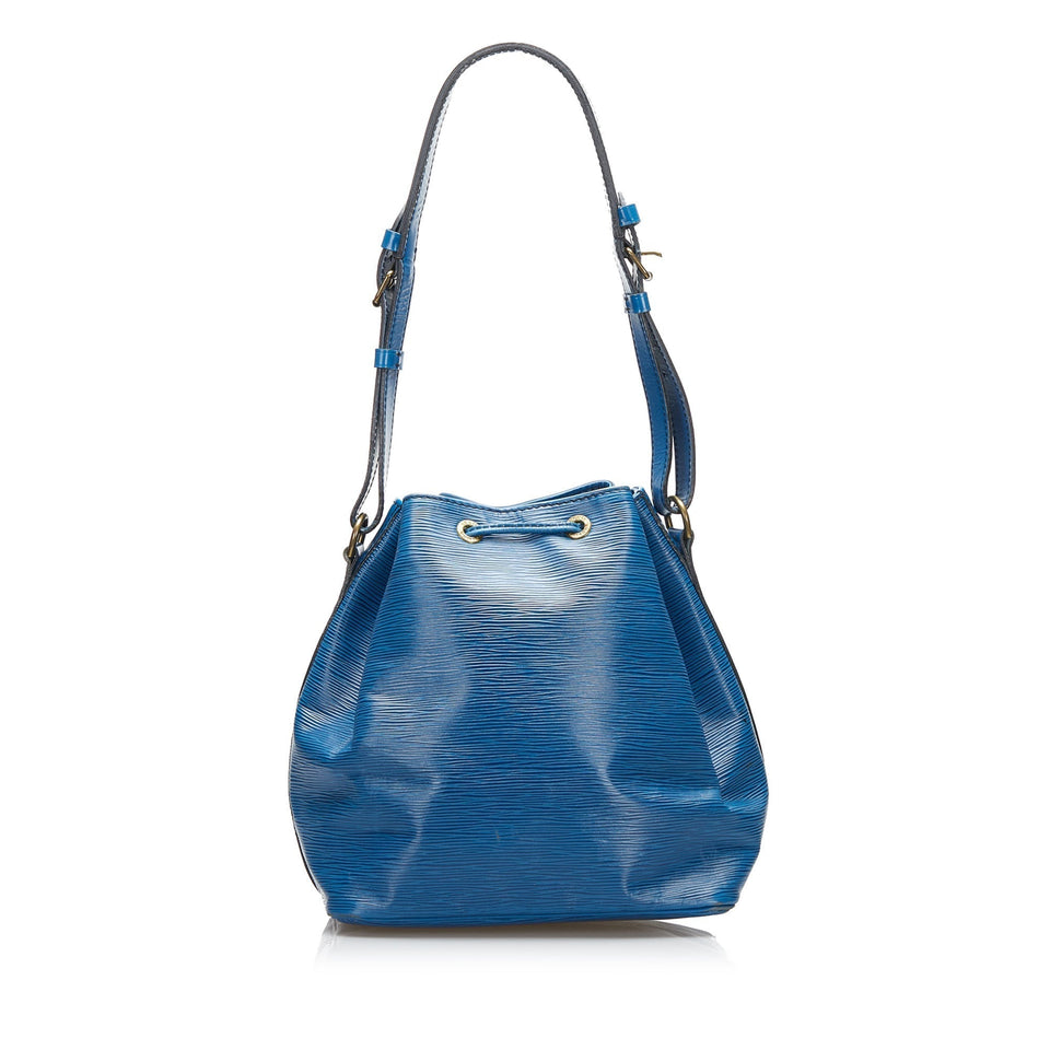 Louis Vuitton Petit Noé Blue Epi