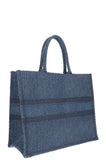 CHRISTIAN DIOR Book Tote Blue