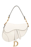CHRISTIAN DIOR Saddle Bag White