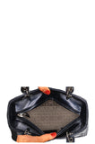 CHRISTIAN DIOR Lady Dior Medium Metallic Navy