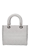 CHRISTIAN DIOR D-Lite Medium Bag Grey