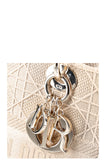 CHRISTIAN DIOR Medium Lady D-Lite Bag Cannage Beige