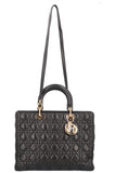 CHRISTIAN DIOR Lady Dior Large