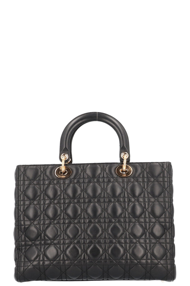 CHRISTIAN DIOR Lady Dior Large
