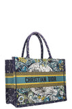 CHRISTIAN DIOR Book Tote Medium Darkblue