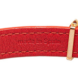 Red Louis Vuitton Monogram Blooming Wrap Bracelet