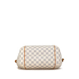 White Louis Vuitton Damier Azur Totally PM Tote Bag