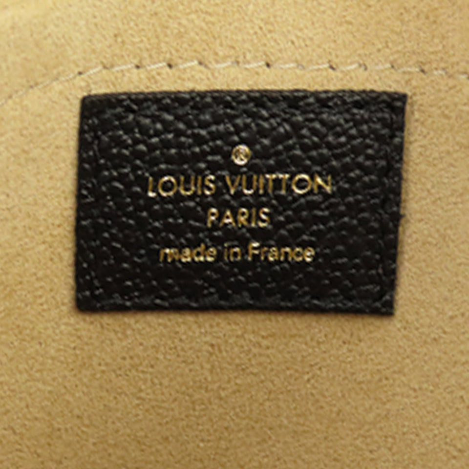 Louis Vuitton Marignan Black Monogram Empreinte