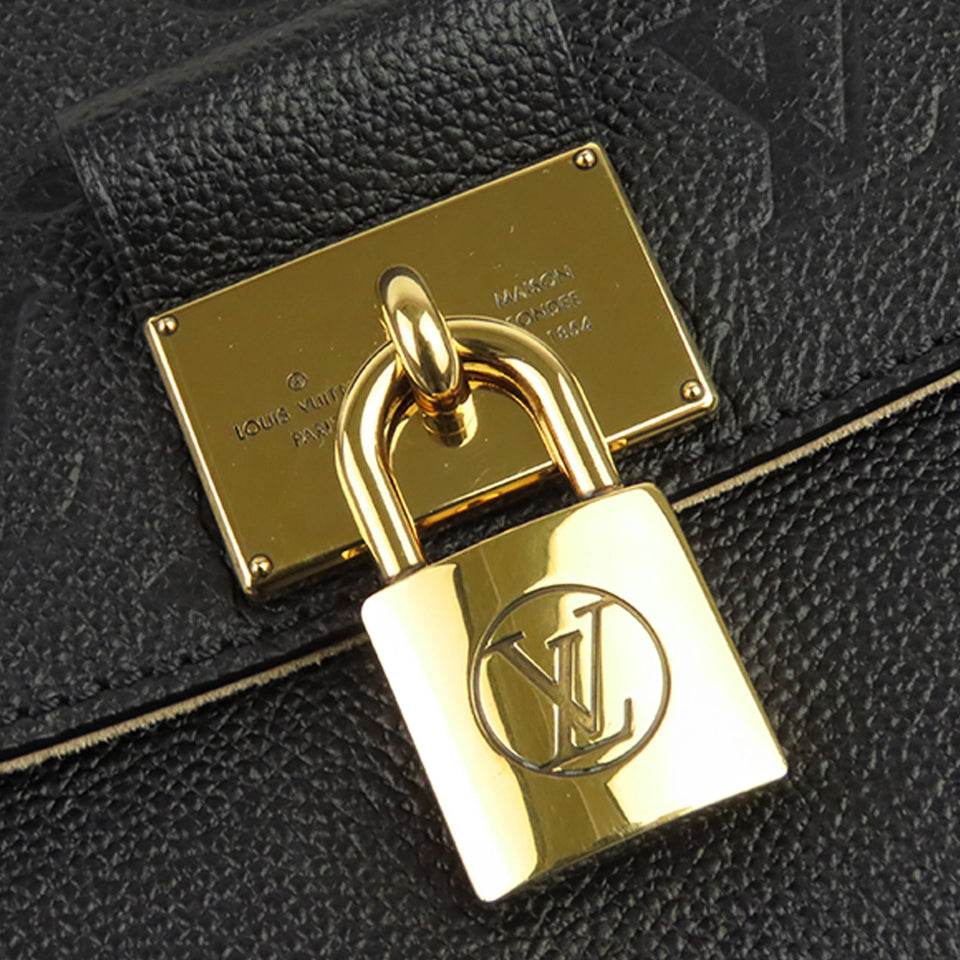 Louis Vuitton Marignan Black Monogram Empreinte