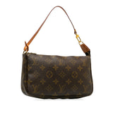 Brown Louis Vuitton Monogram Pochette Accessoires Shoulder Bag